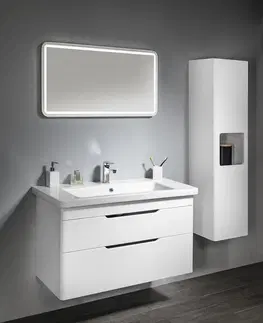 Kúpeľňa SAPHO - Kúpeľňový set ELLA 100, biela KSET-012