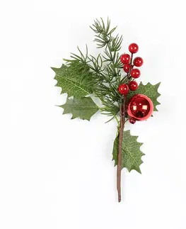 Vianočné dekorácie – do vnútra Vetvička stroik 26 cm 44066