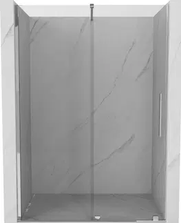 Sprchovacie kúty MEXEN/S - Velár posuvné sprchové dvere 140 cm, transparent, chróm 871-140-000-01-01