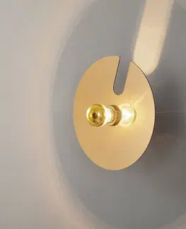 Nástenné svietidlá Wever & Ducré Lighting WEVER & DUCRÉ Zrkadlo 1.0 nástenné 30cm čierne/zlaté