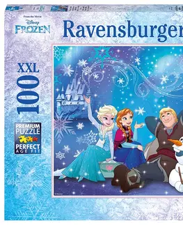 Hračky puzzle RAVENSBURGER - Disney Ľadové kráľovstvo 100 dielikov