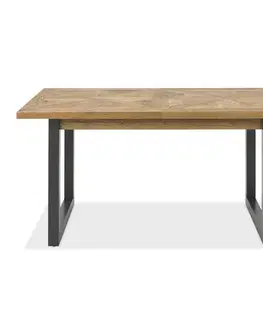 Jedálenské stoly Rozkládací jedálenský stôl INDUS IN01 Livin Hill 158 cm