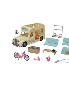 Drevené hračky Sylvanian families 5454 rodinné obytné vozidlo