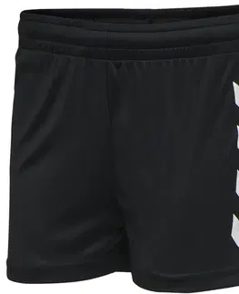 hádzan Dámske šortky na hádzanú Core XK Hummel čierno-biele