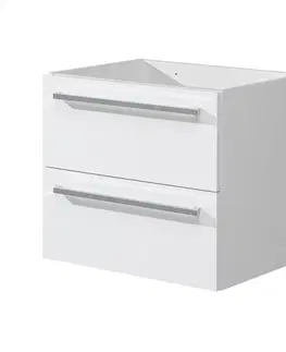 Kúpeľňový nábytok MEREO - Bino, kúpeľňová skrinka 61 cm, biela CN660S