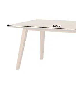 Záhradné stolíky LuxD Dizajnový záhradný stôl Gavino 180 cm akácia