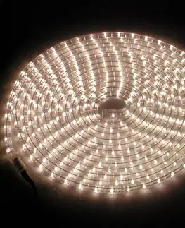 Svetelné hadice Steinigke Showtechnic Lanové svetlo EUROLITE Rubberlight RL1 číre 9 m
