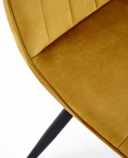 Jedálenské zostavy Jedálenská stolička K521 Halmar Sivá