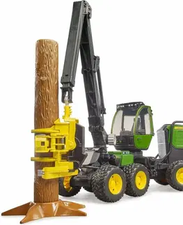 Hračky - dopravné stroje a traktory BRUDER - 02135 Harvestor John Deere 1270G