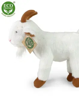 Plyšáci Rappa Plyšová koza stojaca, 20 cm ECO-FRIENDLY