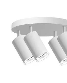 Svietidlá  Kúpeľňové bodové svietidlo TURYN 4xGU10/10W/230V IP44 biela 