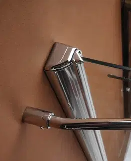 Sprchové dvere GELCO - LEGRO štvorcová sprchová zástena 900x900, číre sklo GL2290