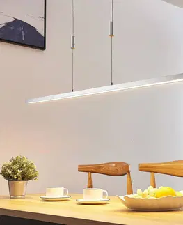 Závesné svietidlá Lucande Lucande Myron závesné LED s dotykovým stmievačom