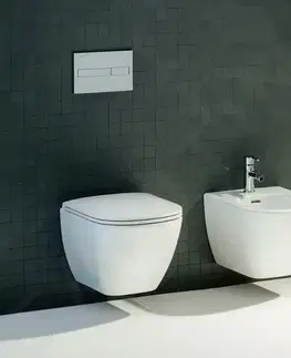 Záchody Laufen - Lua Závesné WC, Rimless, LCC, biela H8200834000001