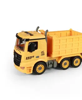 Hračky - dopravné stroje a traktory RAPPA - Auto truck sklápač skrutkovací v krabici so zvukom a svetlom