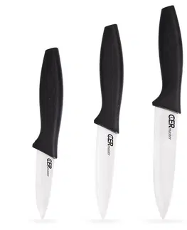Kuchynské nože Orion 3-dielna sada keramických kuchynských nožov