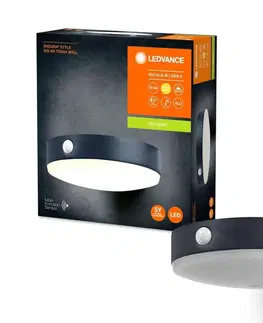 Svietidlá Ledvance Ledvance-LED Solárne nástenné svietidlo so senzorom ENDURA STYLE LED/6W/3,7V IP44 