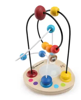 Drevené hračky BABY EINSTEIN - Hračka drevená labyrint Color Mixer HAPE 12m+