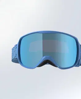 okuliare Detské lyžiarske a snowboardové okuliare G 500 S3 modré