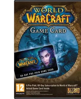 Hry na PC World of Warcraft Predplatná karta na 60 dní