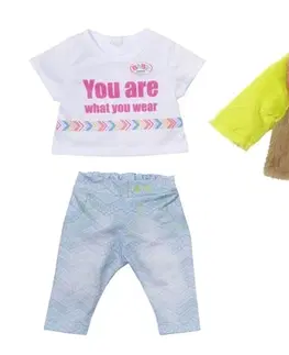 Hračky bábiky ZAPF CREATION - BABY born Súprava s farebným kabátom Deluxe, 43 cm