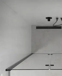 Sprchovacie kúty MEXEN/S - LIMA sprchovací kút 90x110, transparent, čierna 856-090-110-70-00