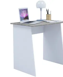 Písacie stoly Písací Stôl Masola Mini 80cm Dub/biela