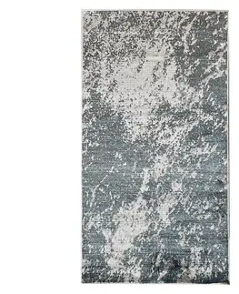 Moderné koberce Viskózový koberec Mahhad 0,8/1,5 84578 modrý
