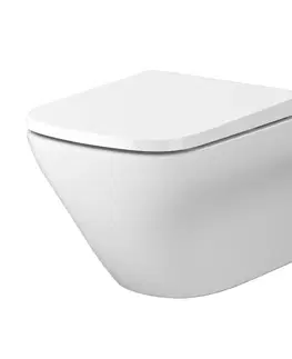 Záchody CERSANIT - WC misa LARGA SQUARE Cleanon K120-004