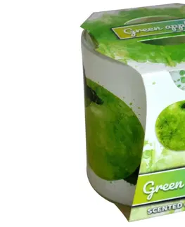 Sviečky MAKRO - Sviečka v skle Green Apple