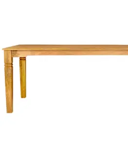 Jedálenské stoly Jedálenský stôl Guru 200x90 z mangového dreva