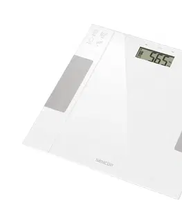 Predlžovacie káble Sencor Sencor - Inteligentná osobná fitness váha 1xCR2032 biela 