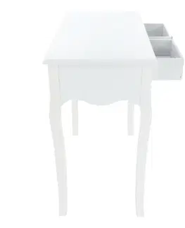 Toaletné stolíky Toaletný stolík/toaletka, biela, WAGNER 2 NEW
