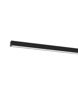 Svietidlá  Stropné svietidlo LUNGO T8 1xG13/18W/230V čierna 
