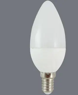 Žiarovky E14 Žiarovka LED EM 4W C35 E14 6500K