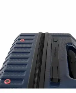 Batohy Kabínová batožina na kolieskach Compactor Terra S, vrátane ručnej pumpy, váhy, TSA zámok, 55x20x40 cm, tmavomodrá