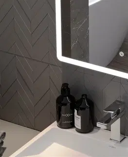 Kúpeľňa MEXEN - Navia zrkadlo s osvetlením 80 x 60 cm, LED 6000K, 9803-080-060-611-00
