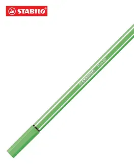 Hračky STABILO - Fix vláknový Pen 68 smaragdovo zelený svetlý