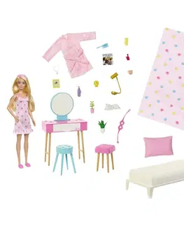 Hračky bábiky MATTEL - Barbie Spálňa S Bábikou