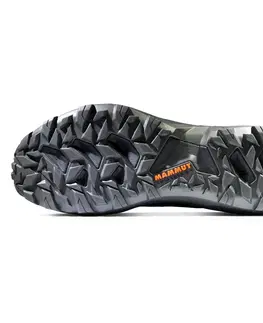 Pánske tenisky Pánske trekingové topánky MAMMUT Sertig II Low GTX® Men Black-Orange - 42 2/3