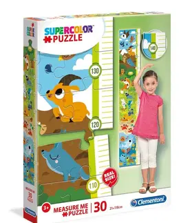 Hračky puzzle CLEMENTONI - Puzzle Meter 30 Zvieratká