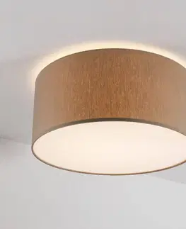 Stropné svietidlá Hufnagel Sivo-hnedé stropné svietidlo Mara, 40 cm