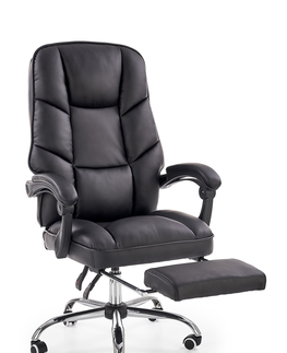 Kancelárske stoličky HALMAR Alvin kancelárske kreslo s podrúčkami čierna