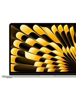 Notebooky MacBook Air 13" Apple M3 8C CPU 10C GPU 16GB 512GB hviezdny biely SK MXCU3SLA