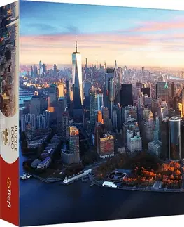 Hračky puzzle TREFL - Puzzle 1000 Premium Plus - Foto Odysea: Manhattan, New York