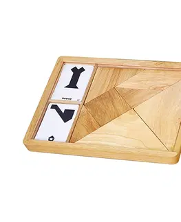 Drevené hračky VIGA - Drevený tangram