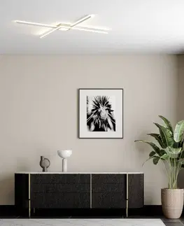 Stropné svietidlá Lindby Lindby Makoto stropné LED, 3-stupne stmievateľné