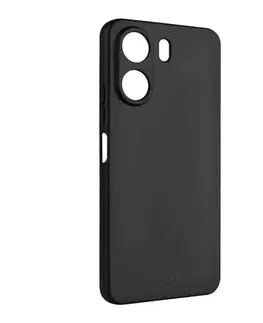 Puzdrá na mobilné telefóny FIXED Story Zadný pogumovaný kryt pre Xiaomi Redmi 13C/POCO C65, čierny FIXST-1272-BK