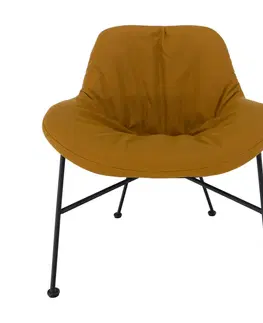 Stoličky Jedálenská stolička, látka s efektom brúsenej kože camel, KALIFA