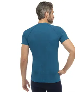 Pánske tričká Pánske tričko Brubeck 3D Run PRO s krátkym rukávom Black - XL